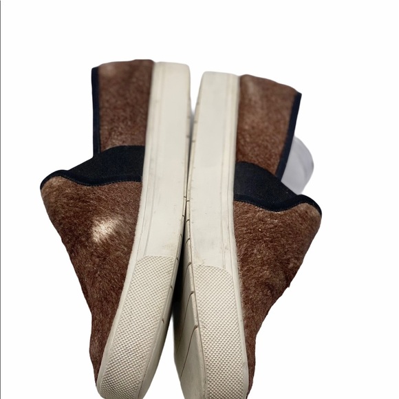 VINCE GUC Berlin Brown Calf Half Slip On Sneakers - Picture 12 of 14